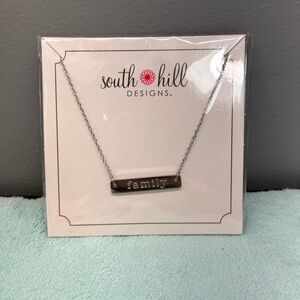 South Hill Designs Silver 'Family' Necklace
